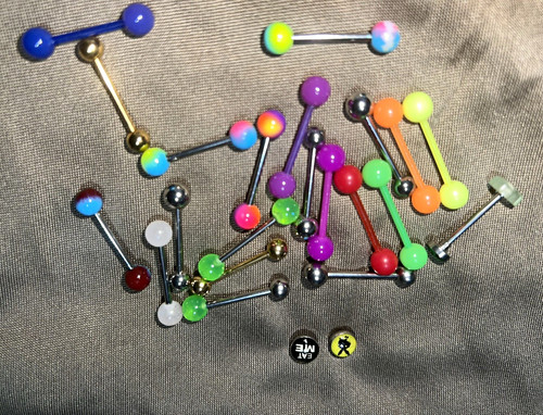 Lotto gioielli piercing - lotto,