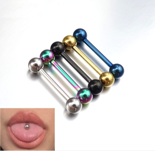 Piercing bilanciere dritto