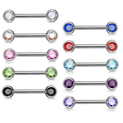 Piercing corpo barra capezzoli
