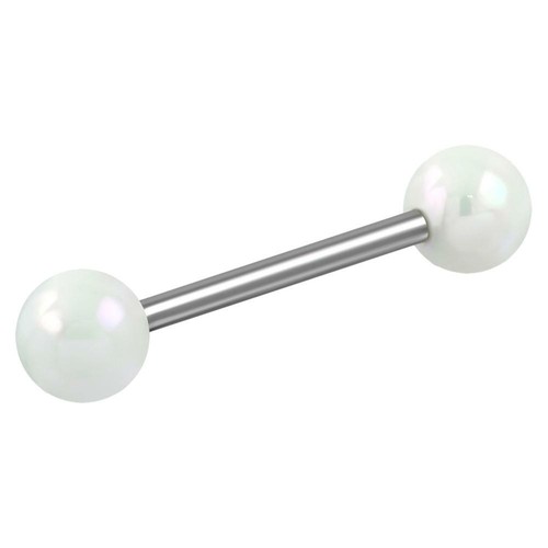 Piercing capezzolo bianco - , 16