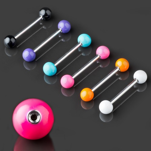 Piercing lingua bilanciere