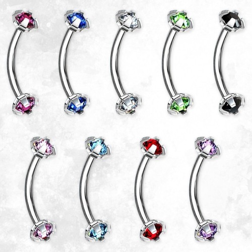 Anello sopracciglia curvo