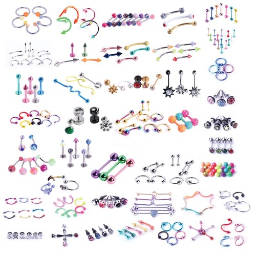 Kit gioielli piercing corpo