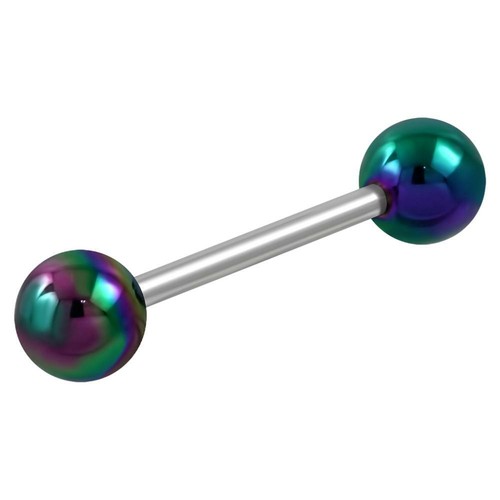 Piercing capezzolo arcobaleno