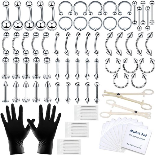 84pcs kit piercing - kit,