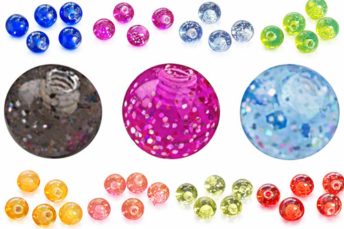 2mm 6mm piercing sfera - 1,6mm,